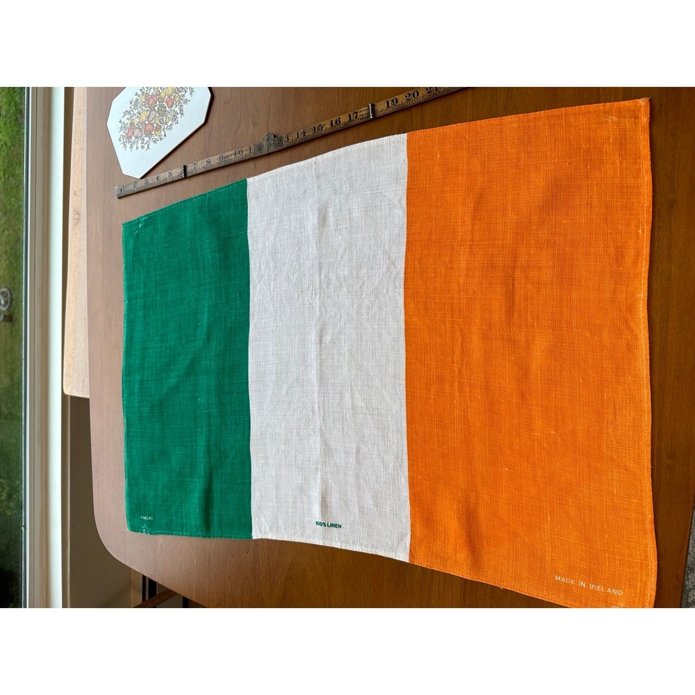 Flag of Ireland   Linen towel